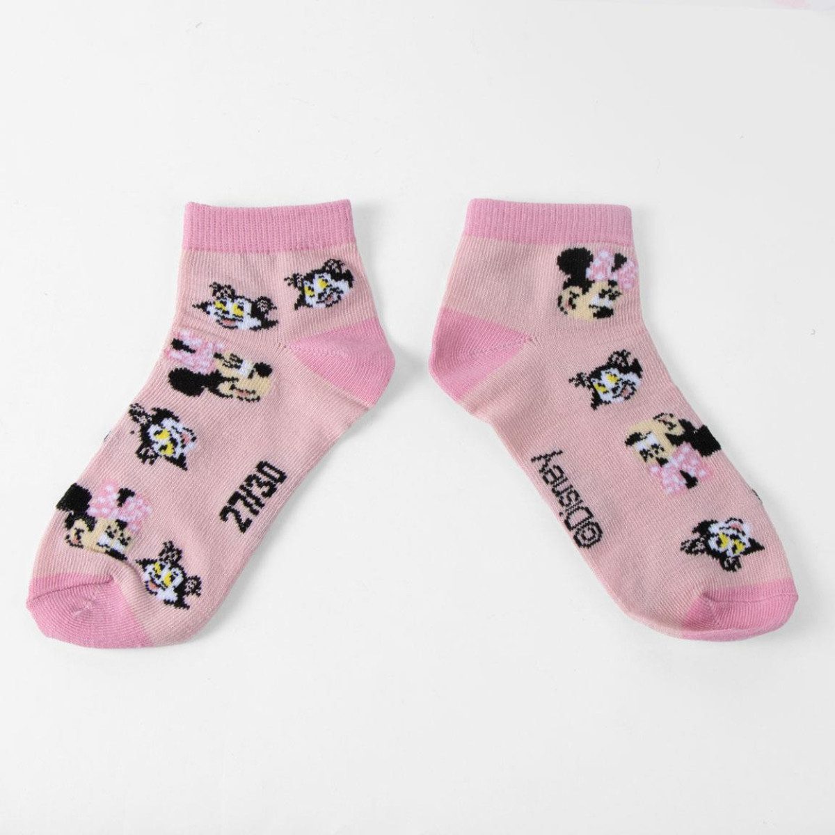 Disney Minnie Mouse Kurzsocken Kinder Socken 7er Pack – Bild 5 von 5