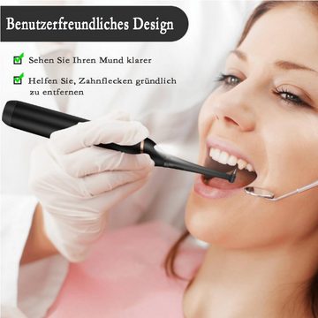 Welikera Mundpflegecenter Zahnsteinentferner, 3 Reinigungsköpfe IPX6 11000 Vibrationen/Minute