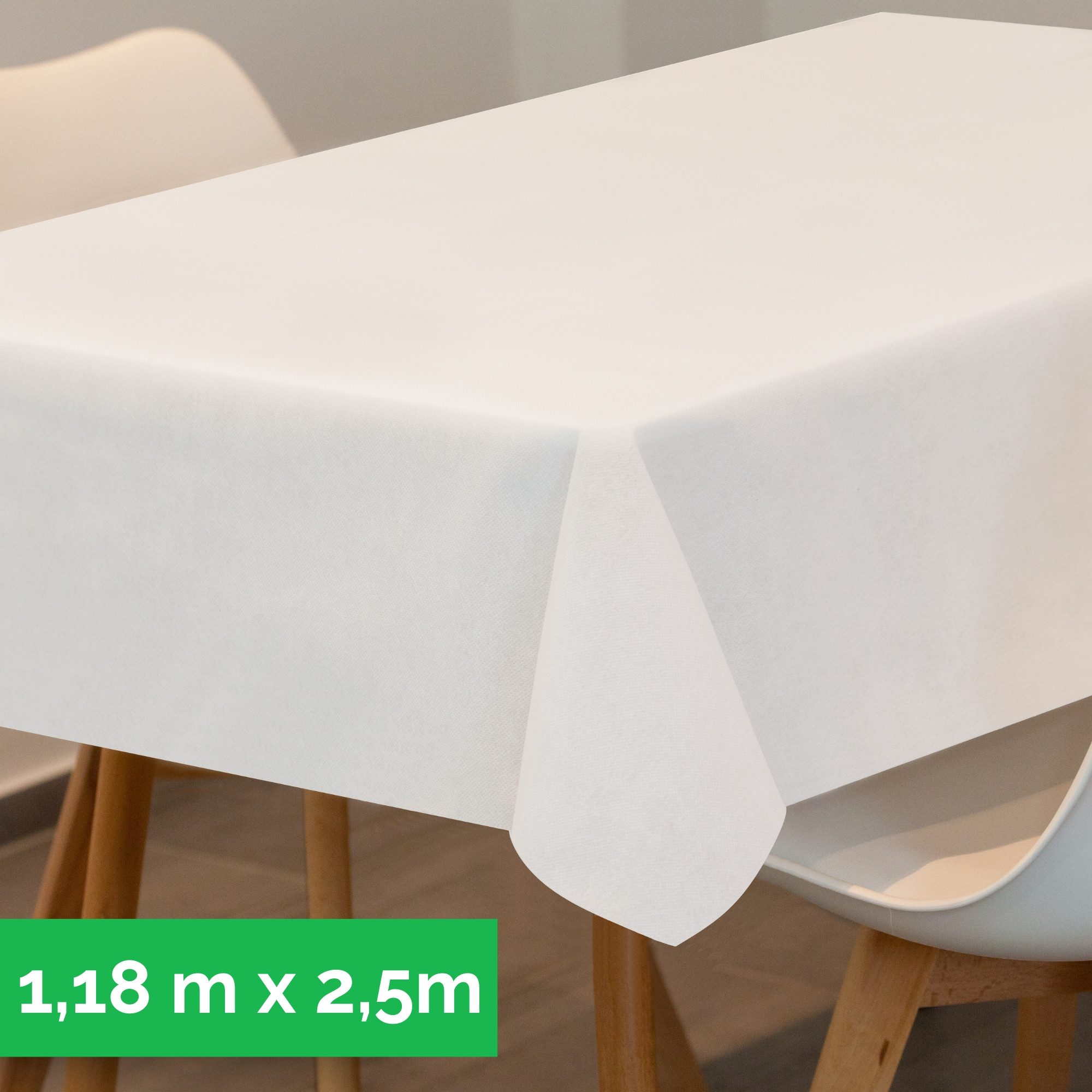 Sensalux Tischdecke Tischdecke aus stoffähnlichem Vlies, Öko-Tex 100