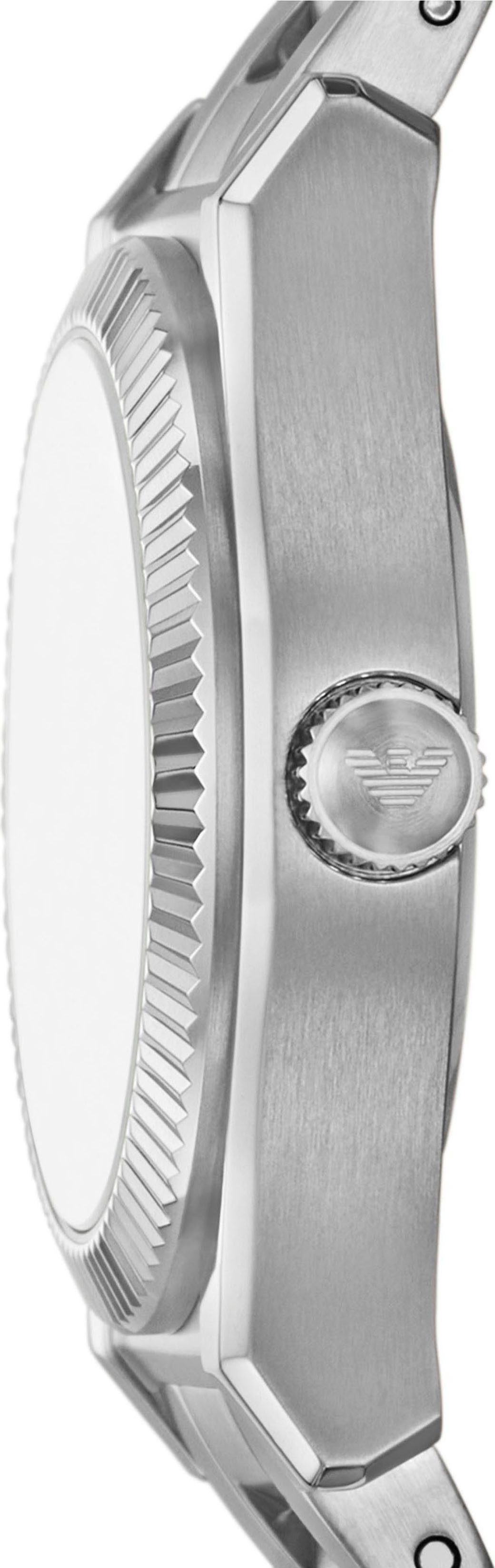 Emporio Armani Quarzuhr AR11656, Armbanduhr, Damenuhr, Edelstahlarmband, an günstig online kaufen