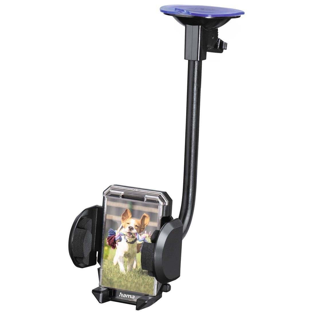 Hama Smartphone-Halterung 2in1 Auto Handyhalterung Set "Multi" für Lüftung und Scheibe, (bis 6,8 Zoll, passend für Smartphone Größe :4 - 11 cm) – Bild 4 von 5