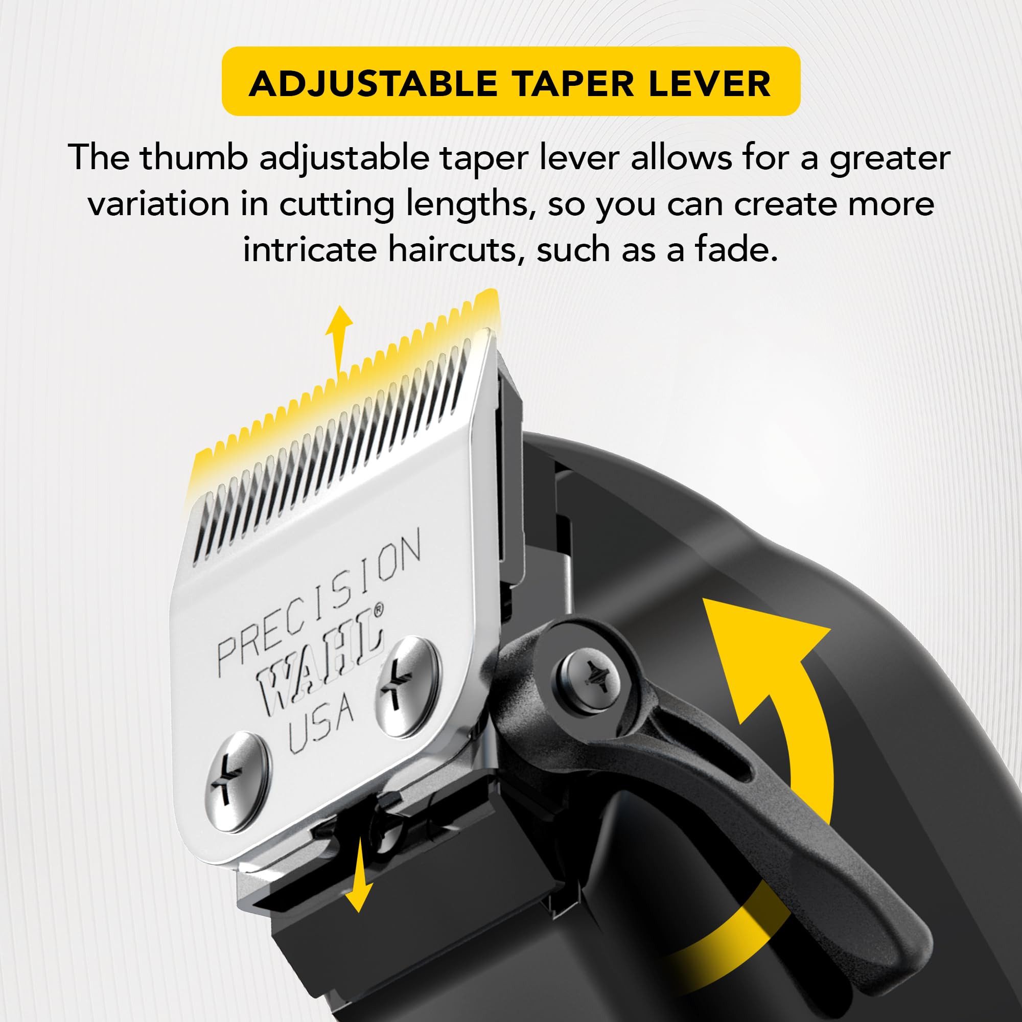 Wahl Haarschneider Wahl Elite Pro 20106-0460, Kabelgebundener Profi-Haarschneider mit selbstschärfenden Klingen schwarz