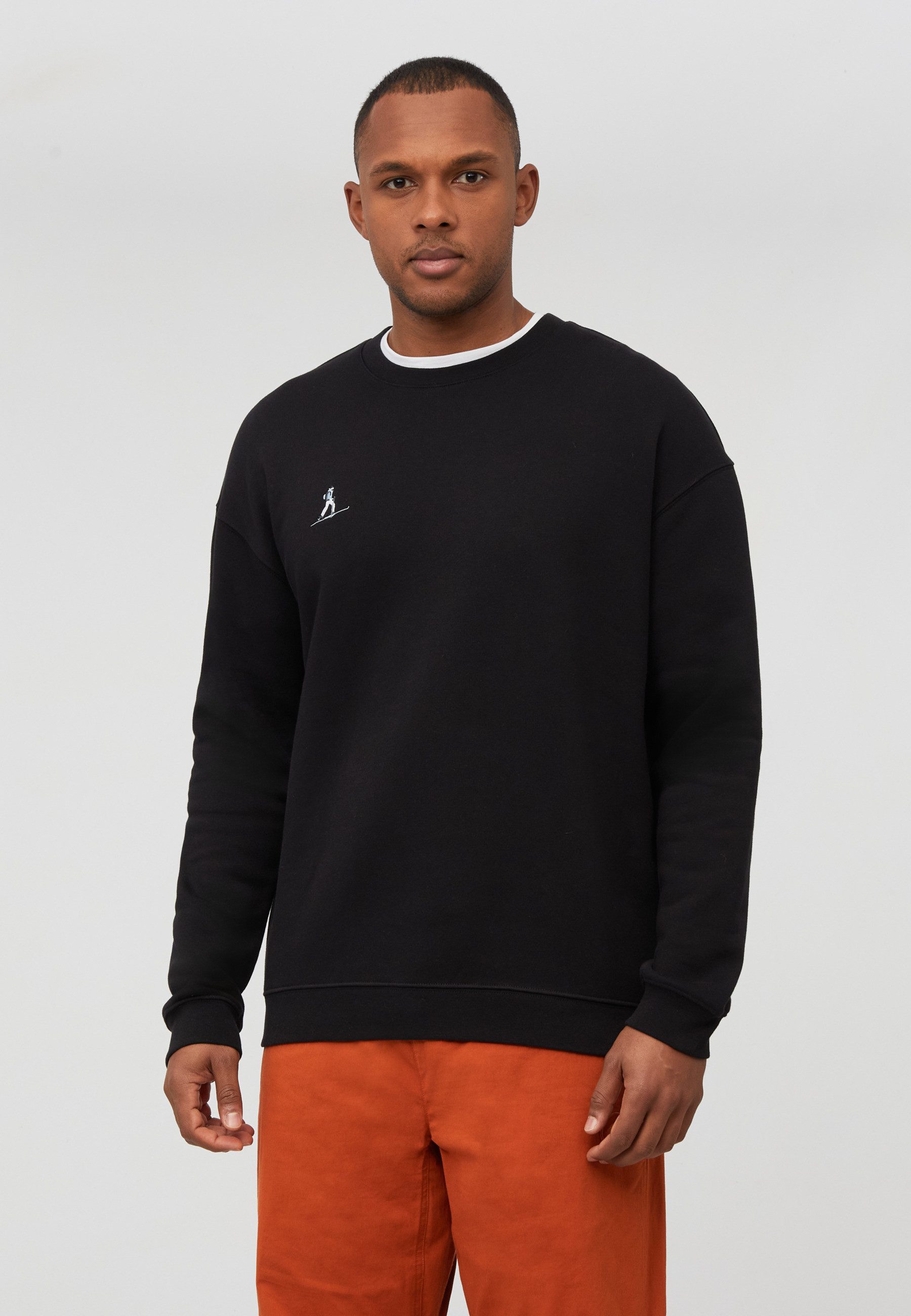 Mammut Fleecepullover Mammut Base ML Crew Neck Men Ski Tour