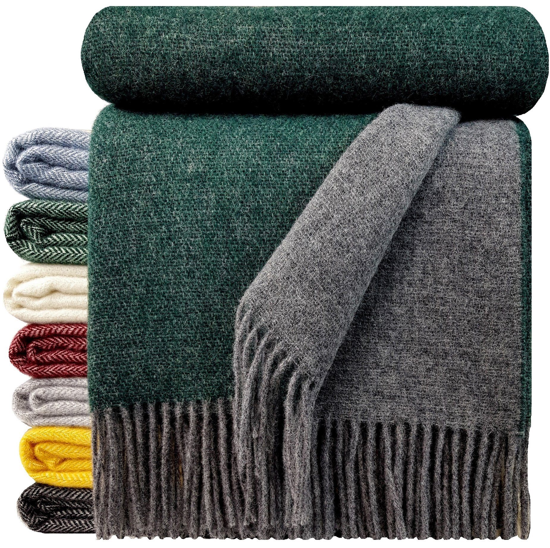 Graugrüne Wohndecken online kaufen » Graugrüne Decken | OTTO