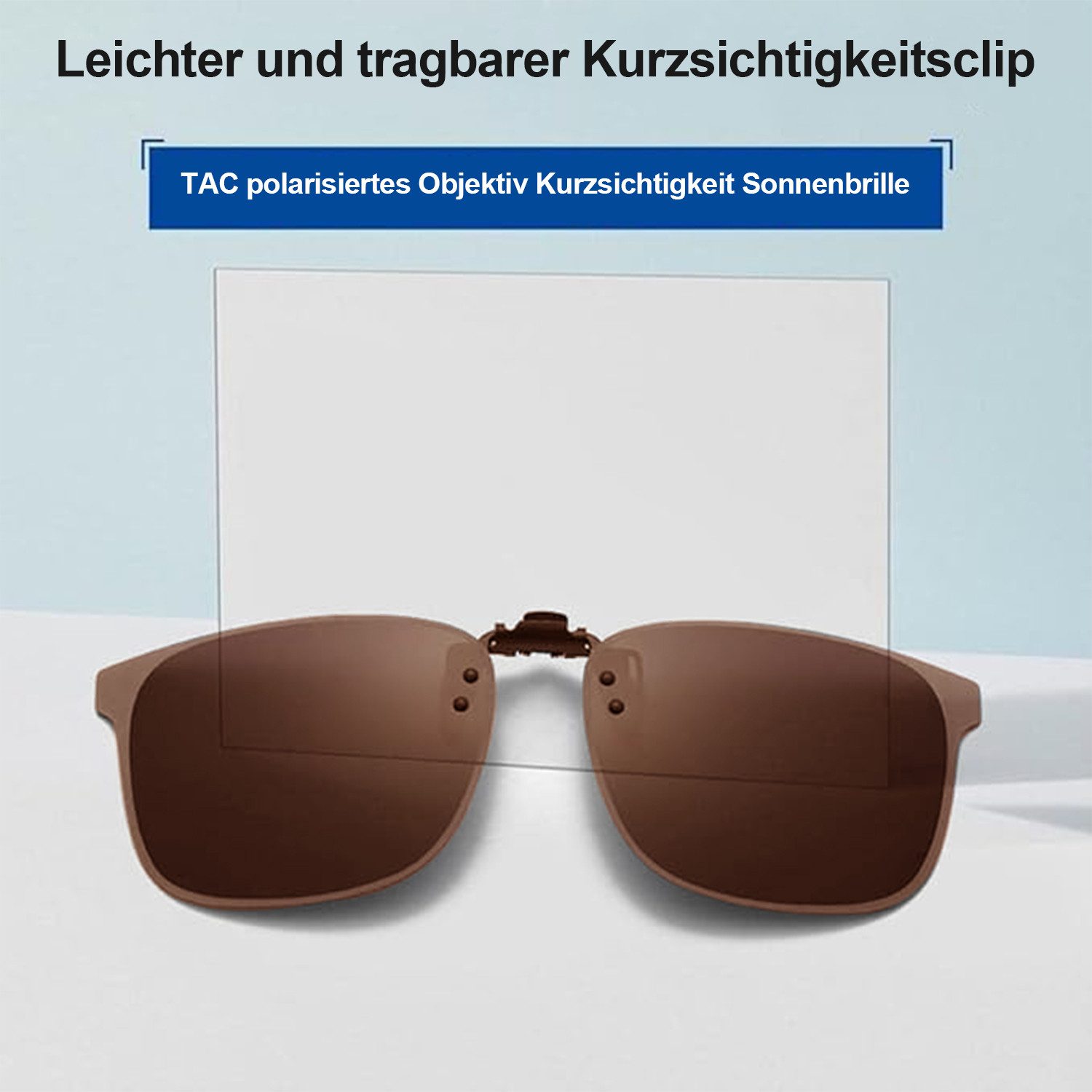 MODFU Sonnenbrille Polarisierte Clipon Sonnenbrille Blendfrei günstig online kaufen