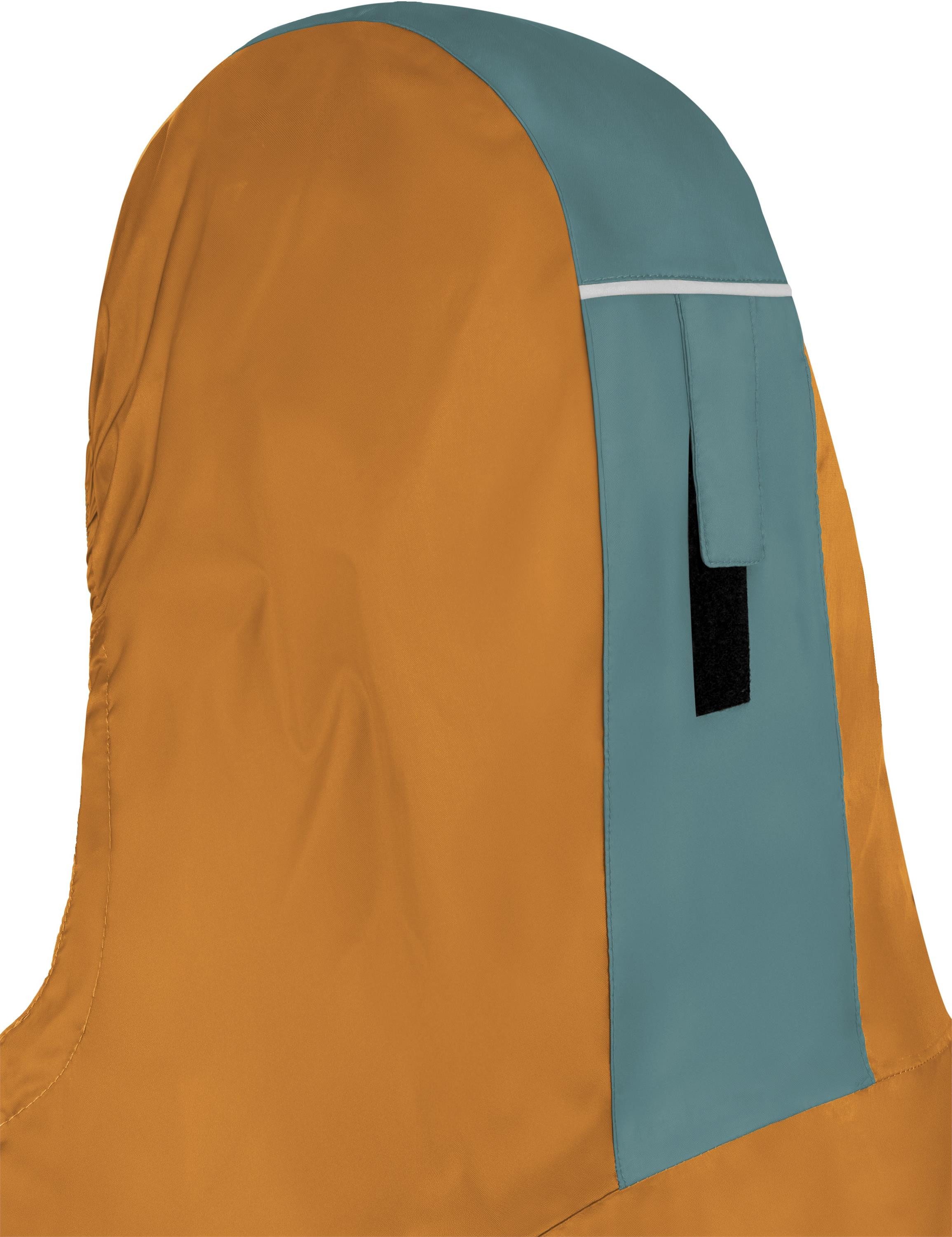 normani Regenjacke Kinder Regenjacke Sointula Ultraleichte Übergangsjacke mit Kapuze ungefütterte Unisex Sommerjacke