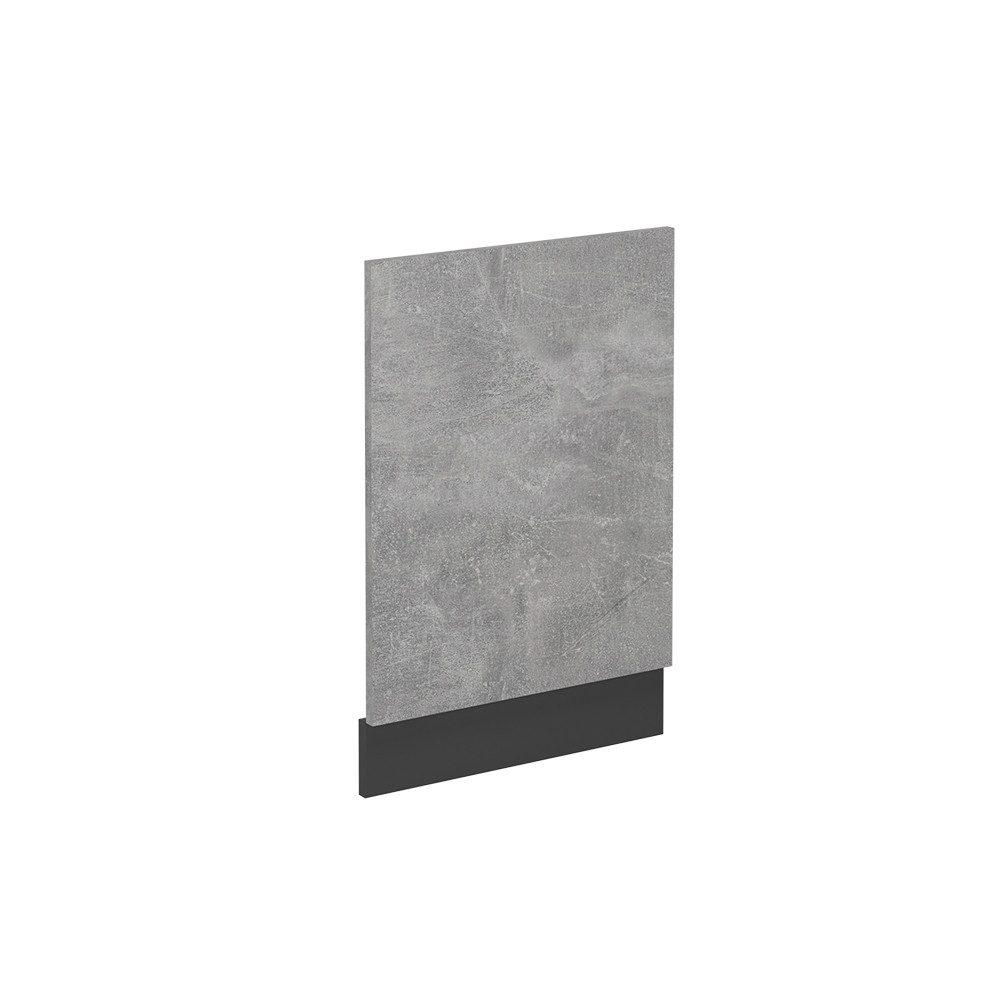 Vicco Frontblende R-Line, Beton/Anthrazit, 45 cm ohne Arbeitsplatte