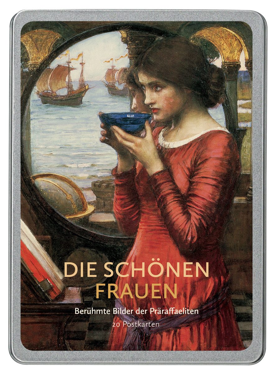 Postkarte Postkarten-Set Die schönen Frauen. Berühmte Bilder der Präraffaeliten.