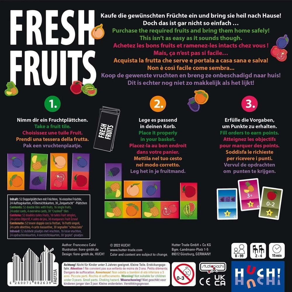 HUCH! Spiel Fresh Fruits