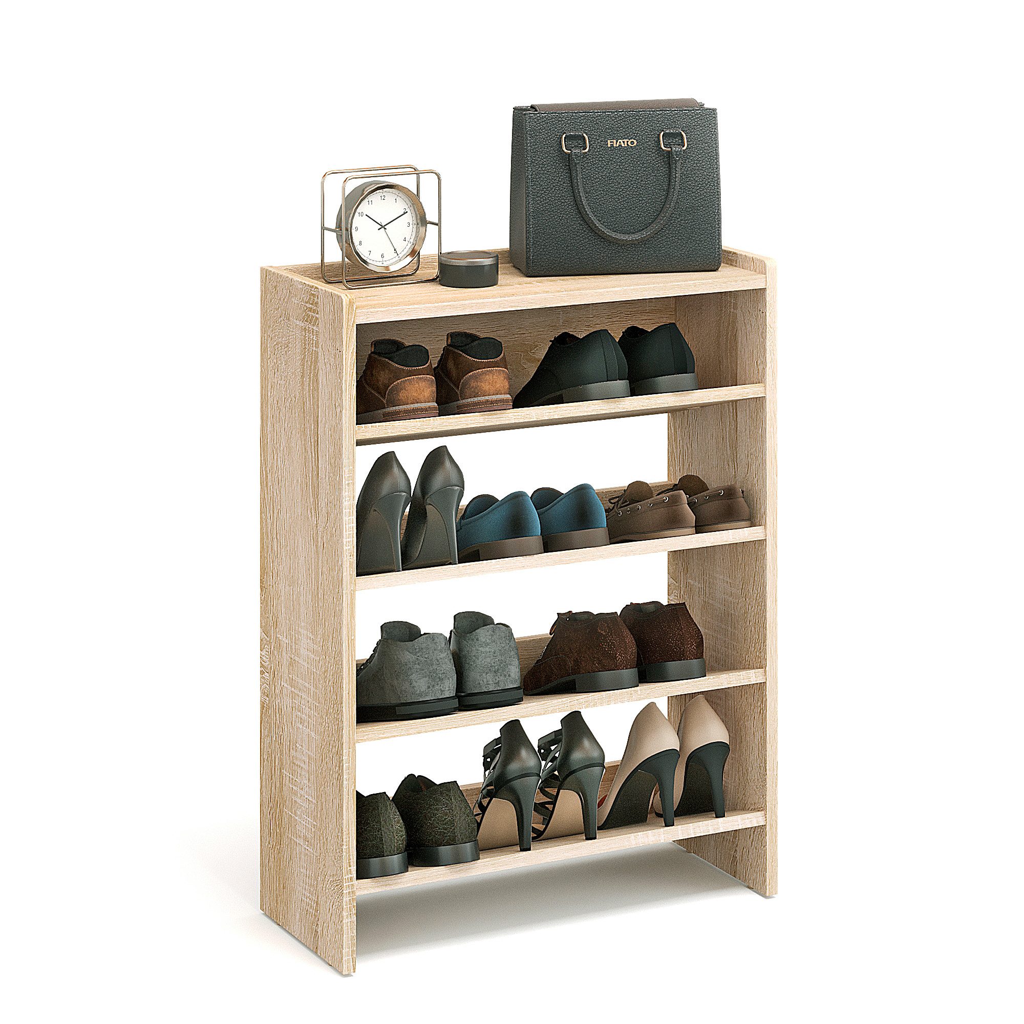 KOMTO Schuhregal Elexis 4 Schmal - günstig online kaufen