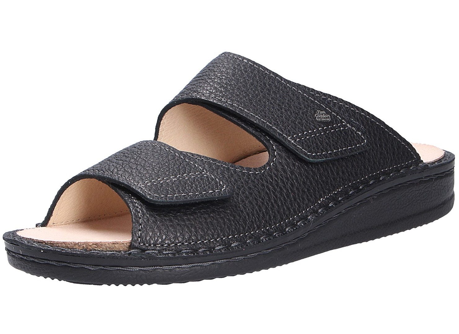 Finn Comfort Herren Pantolette RIAD schwarz Größe Pantolette