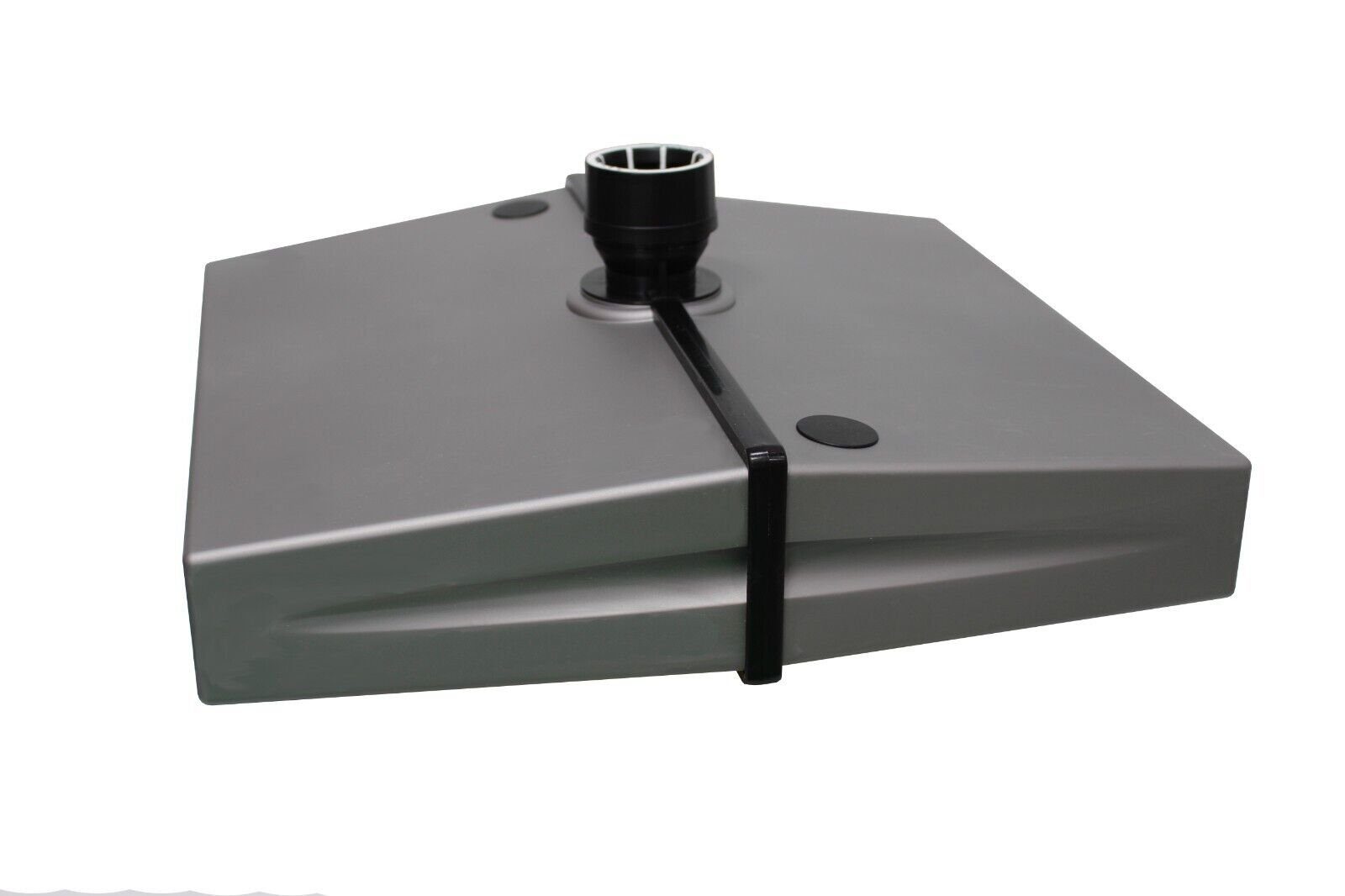 Kunststoffschirmständer Schirmständer Ampelschirme Подставка для зонтов 25 kg Sand für Balkon, 1 tlg.