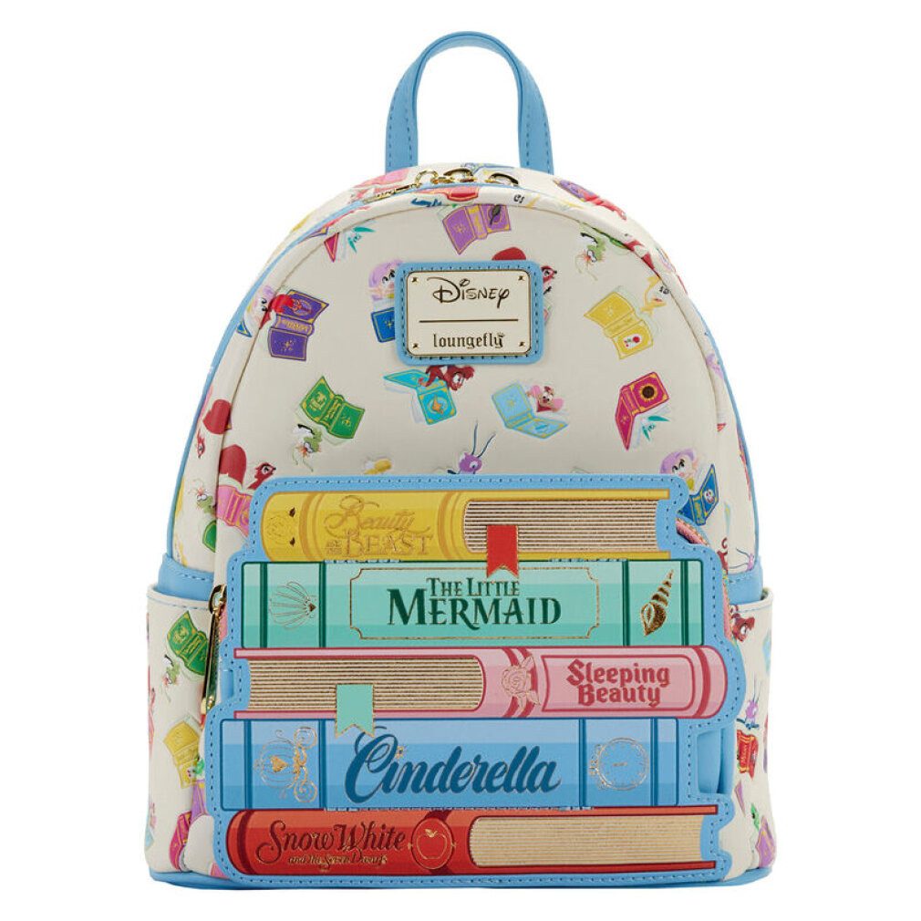 Loungefly Handtasche Disney Prinzessin Bücher Classics Rucksack 26cm