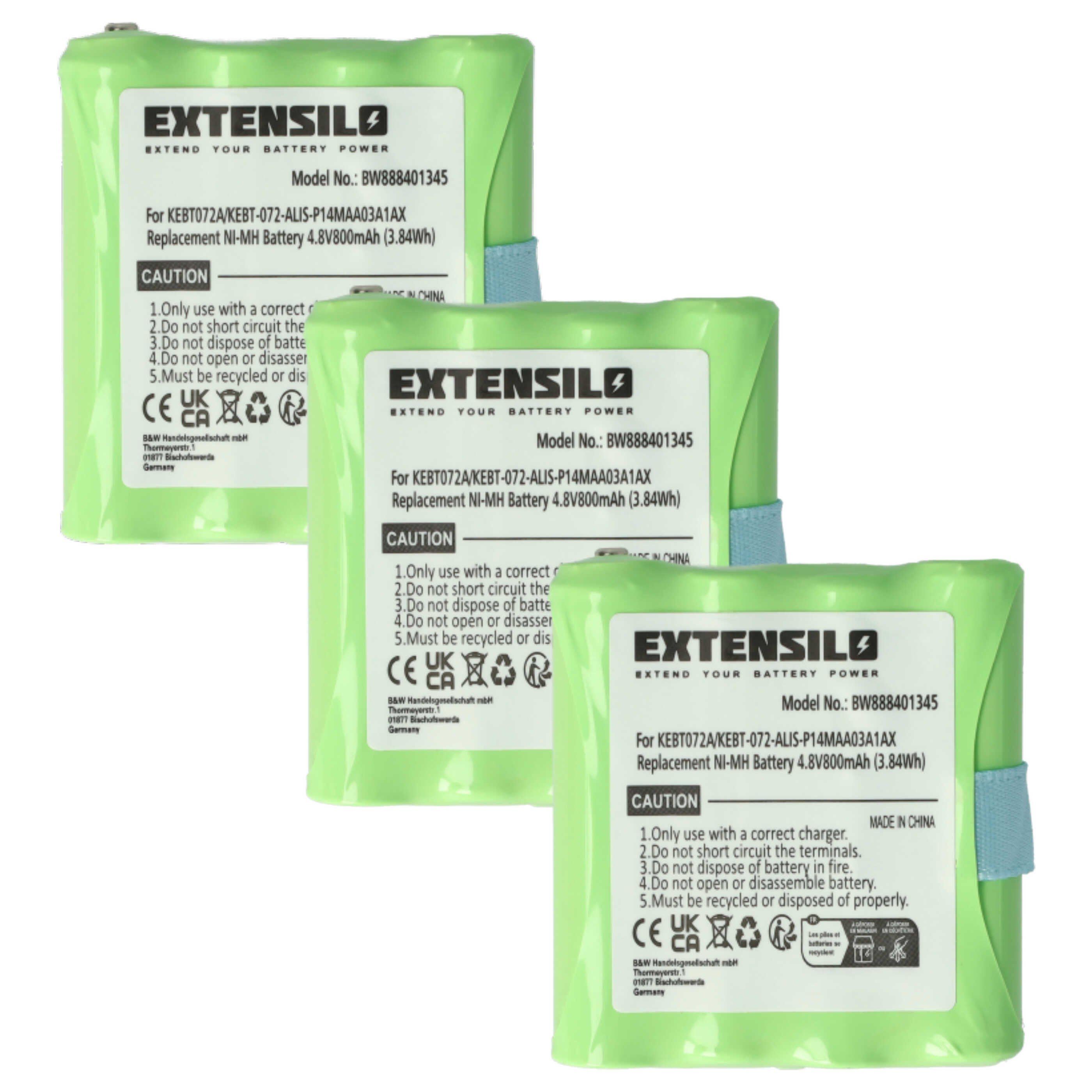 Extensilo kompatibel mit Motorola TLKR-T8, TLKR-T5, TLKR-T4, TLKR-T7 ...