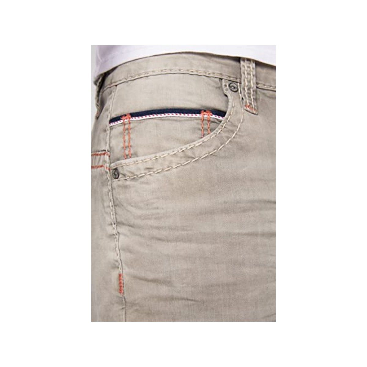 grau (1-tlg) Clinton 5-Pocket-Jeans