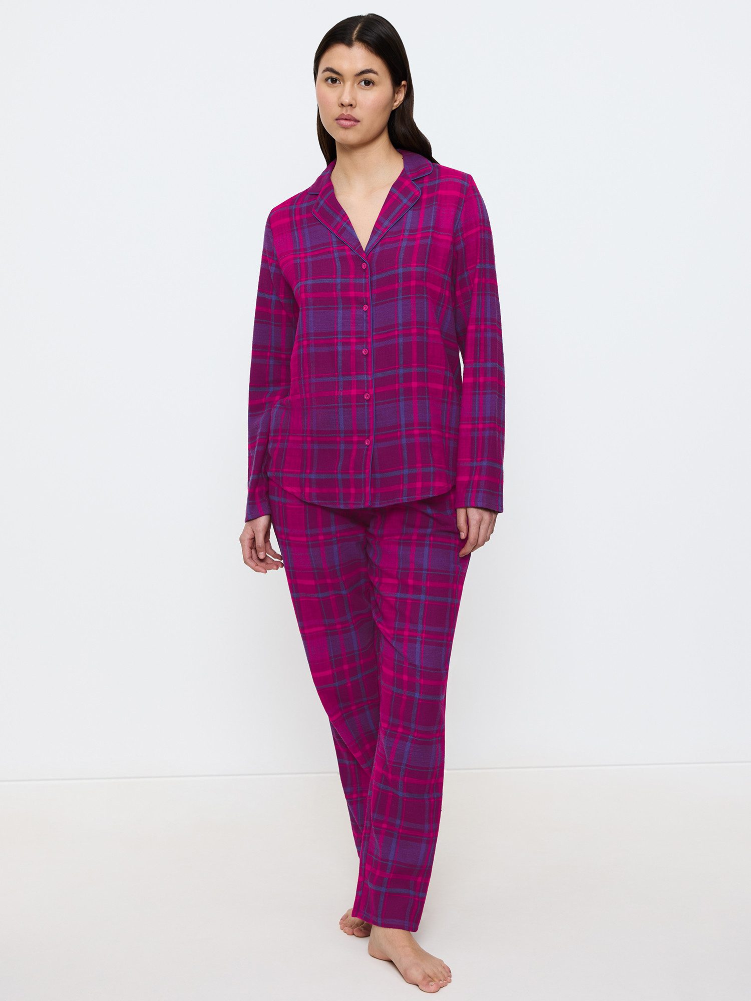 Triumph Pyjama Boyfriend (2 tlg) langärmelig mit Knopfleiste - entspannte P günstig online kaufen