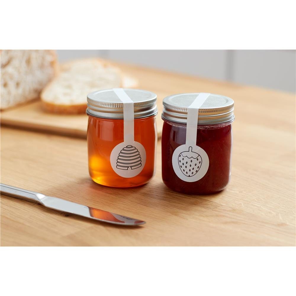 Cricut Dekorationsfolie Joy Smart Label beschreibbares Vinyl, 13,9 cm x 121,9 cm, Weiß, Klebefolie, für Etiketten, Beschriftung, Etikettenrolle, für Cricut Joy Schneidemaschine