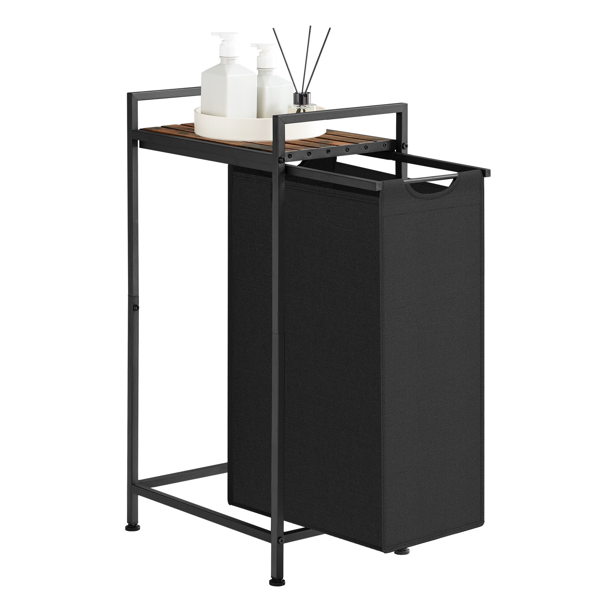 VASAGLE Wäschekorb, Wäschesammler mit Ablage, Wäschebox, 47 L günstig online kaufen