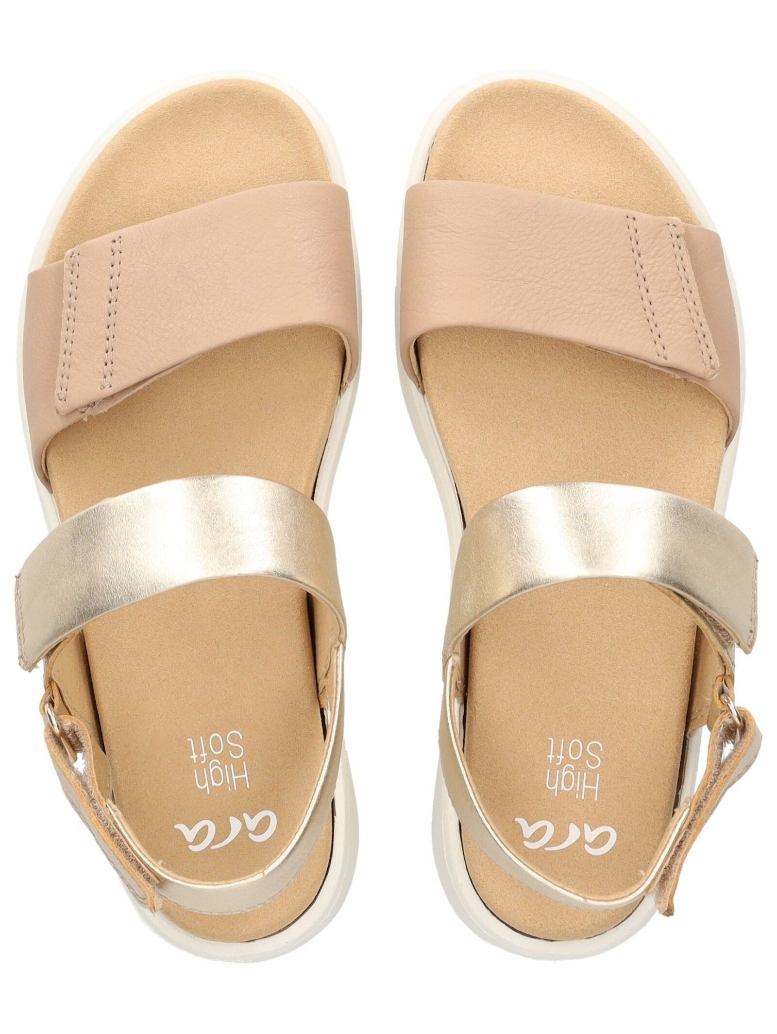 Ara Sandalen Leder . Keilsandalette