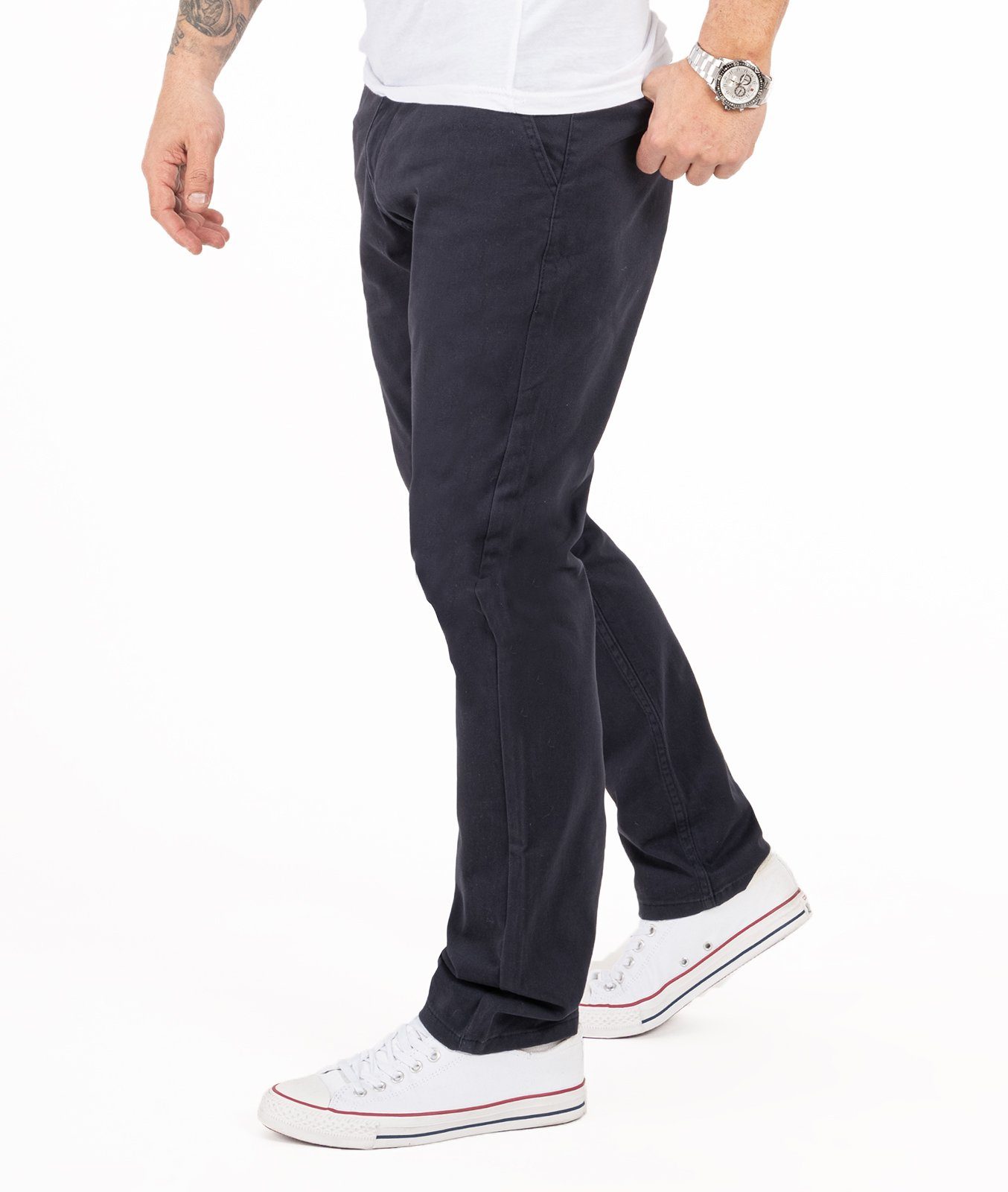 Indumentum Chinohose Herren Regular Fit Chinohose günstig online kaufen
