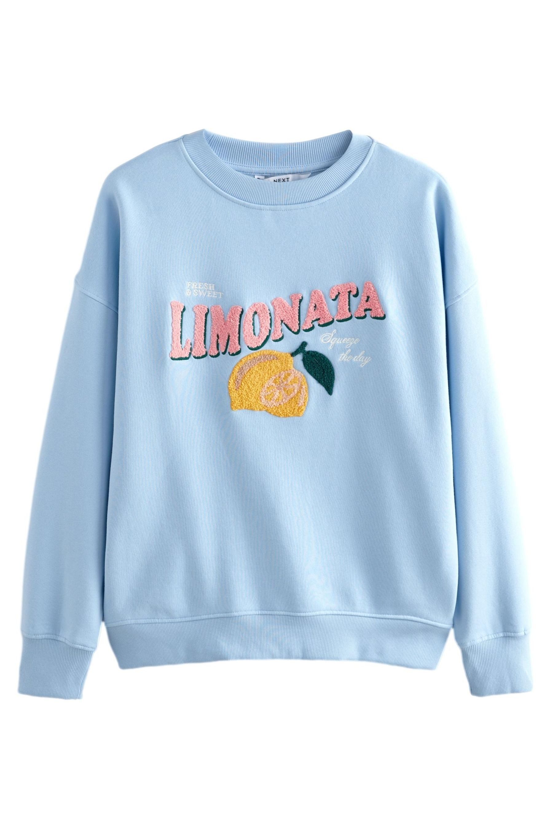 Next Sweater Grafik-Sweatshirt mit Rippdetails (1-tlg) günstig online kaufen