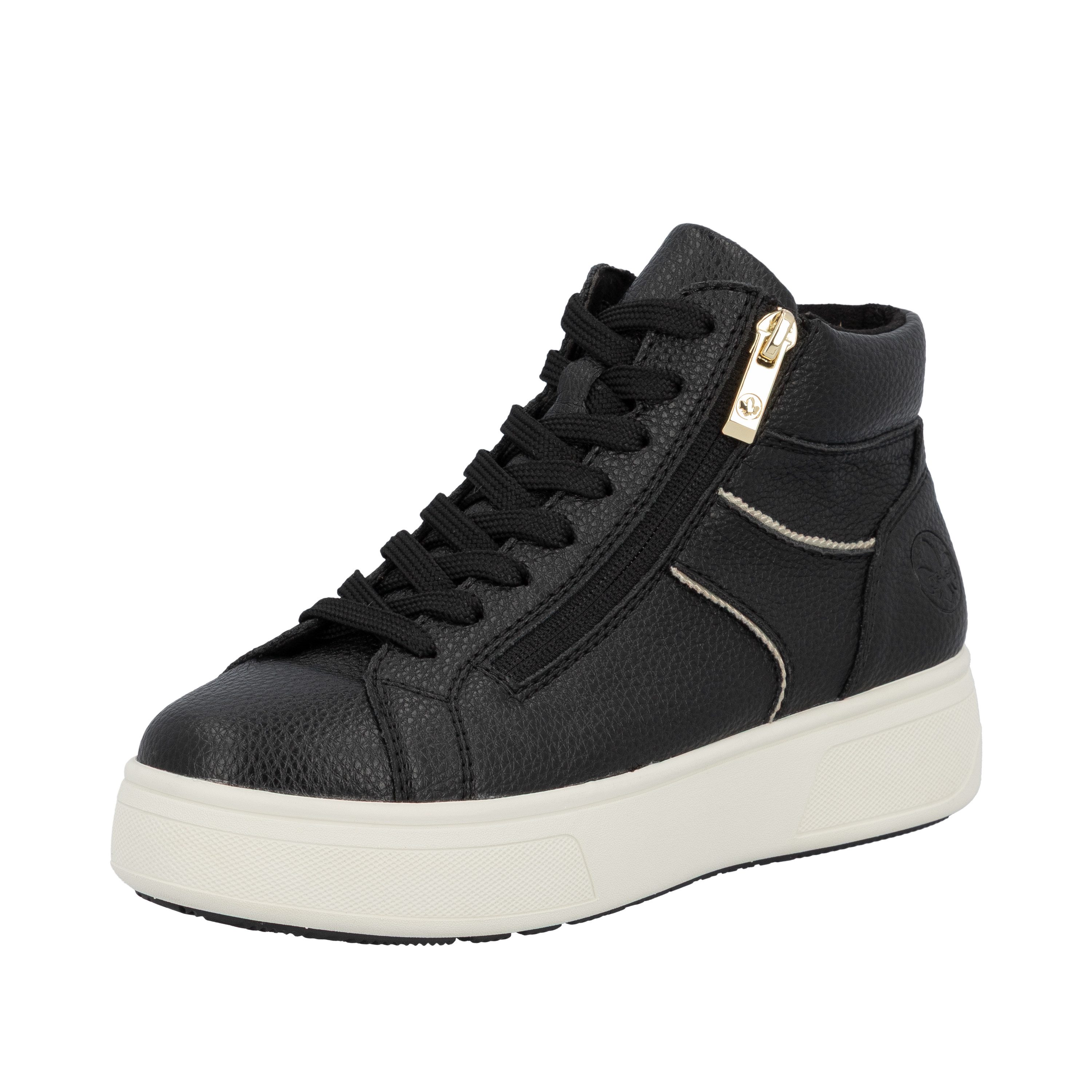 Rieker Plateausneaker Stiefelette, Boots, High Top Sneaker mit seitlichem R günstig online kaufen