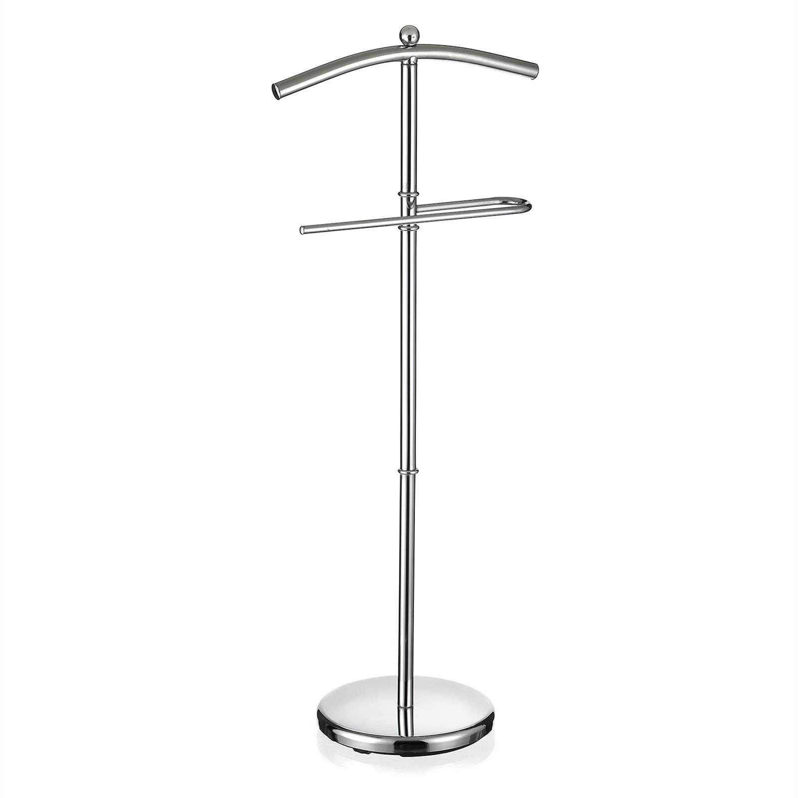 CARO-Möbel Herrendiener JÖRG, Herrendiener Kleider Stange mit Hosenbügel Kl günstig online kaufen