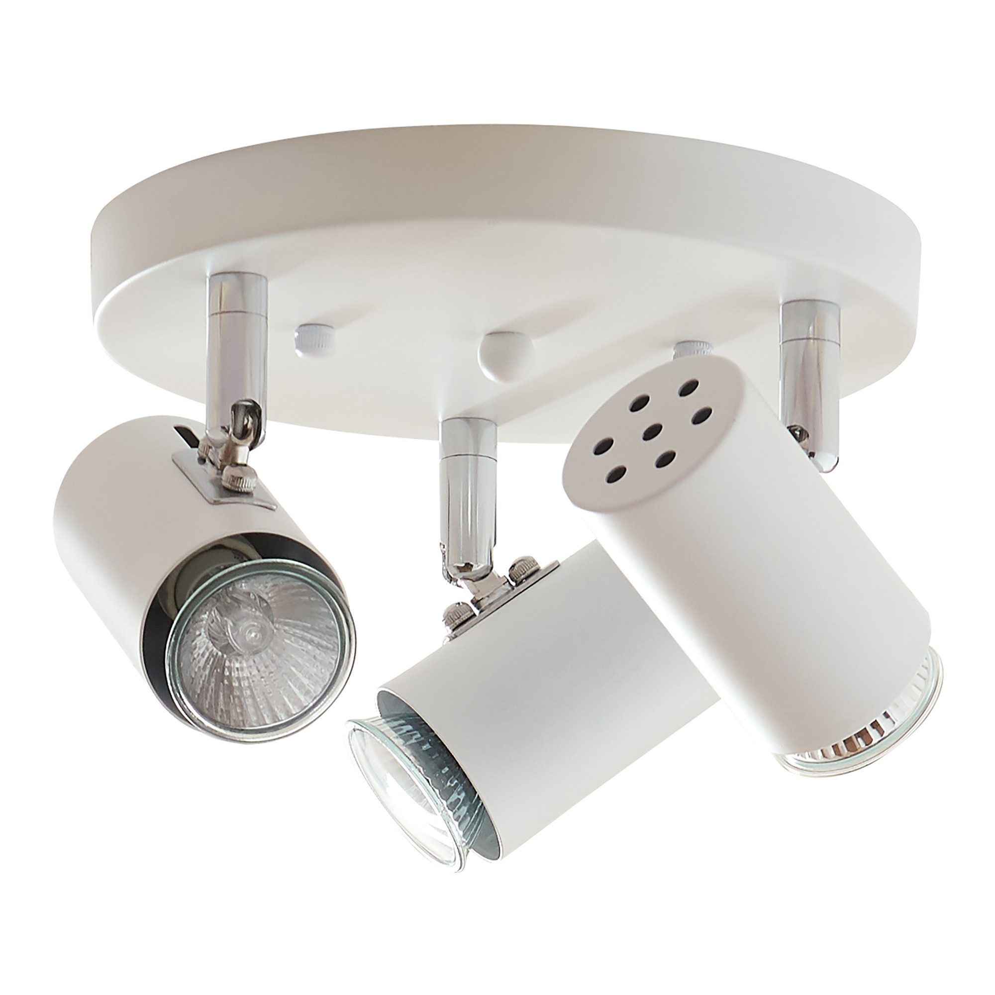 lux.pro Deckenspot, schwenkbar, ohne Leuchtmittel, »Bathgate« 3-flammig 13, günstig online kaufen