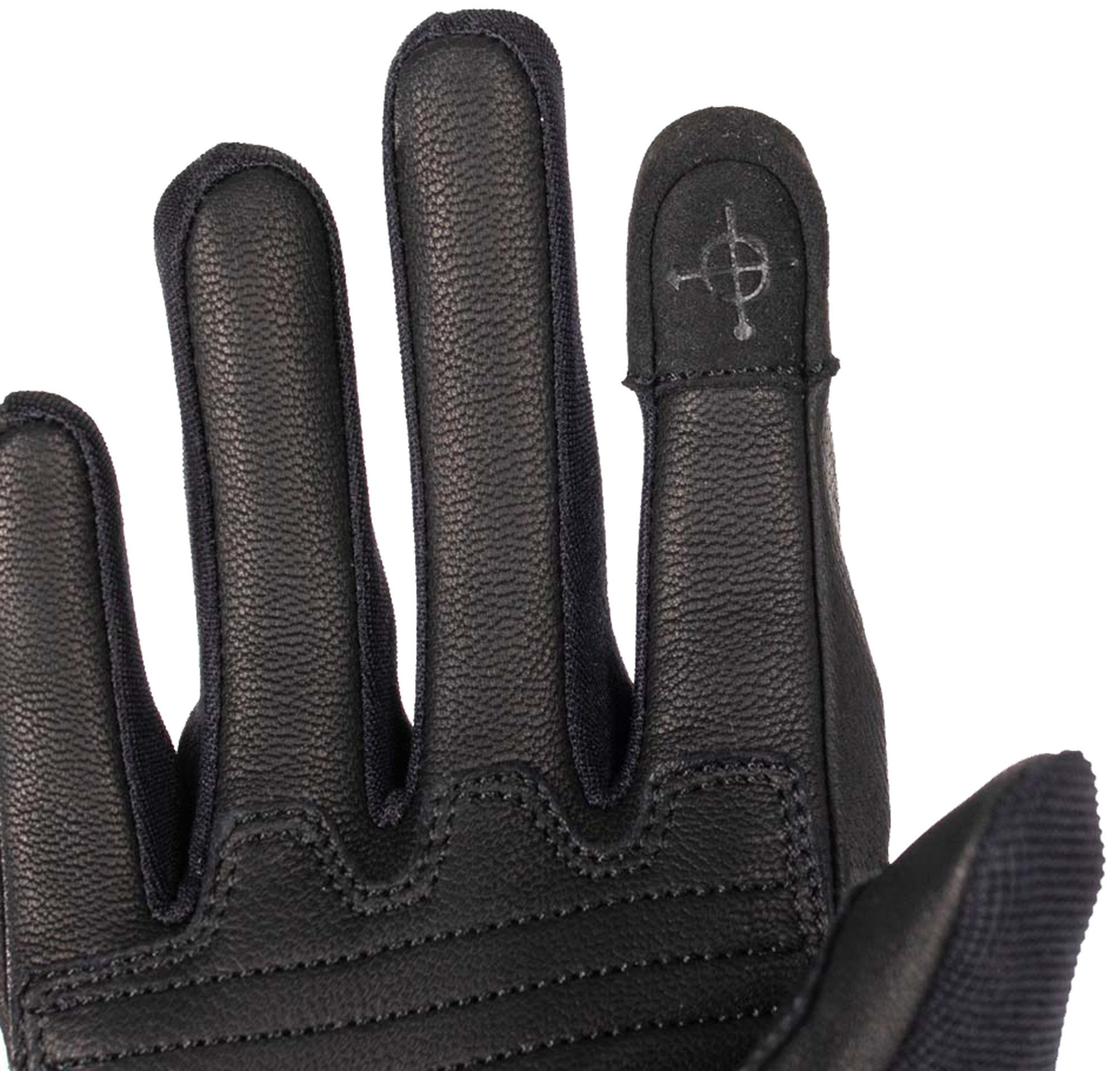 Rusty Stitches Motorradhandschuhe Bonnie V3 Damen Motorrad Handschuhe kurze Stulpe,Touchscreenbedienung möglich