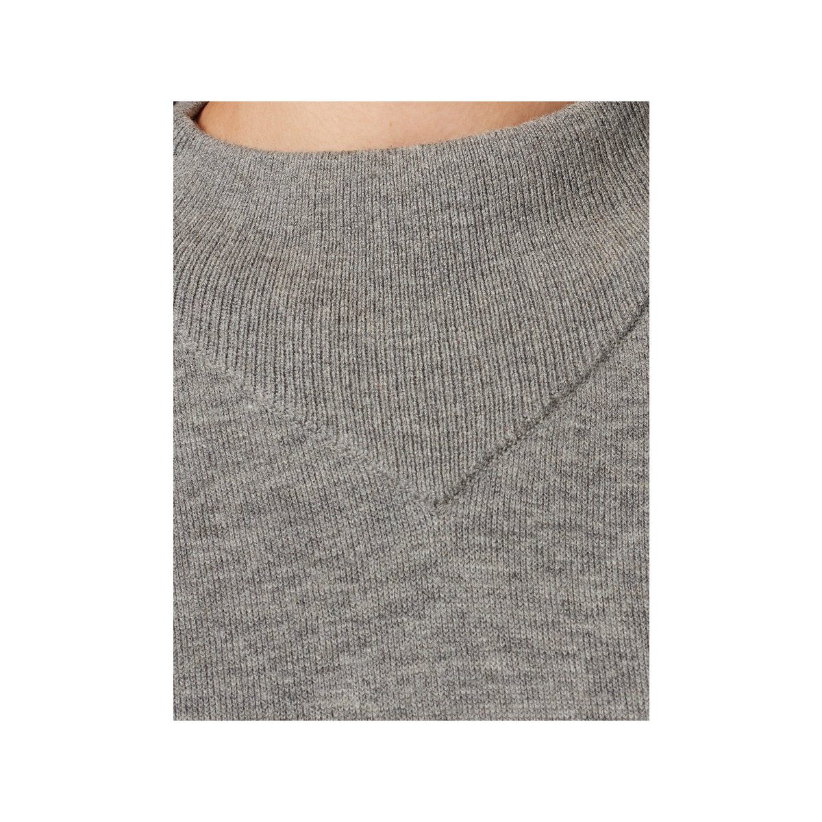 regular HUGO Stehkragenpullover (1-tlg) uni