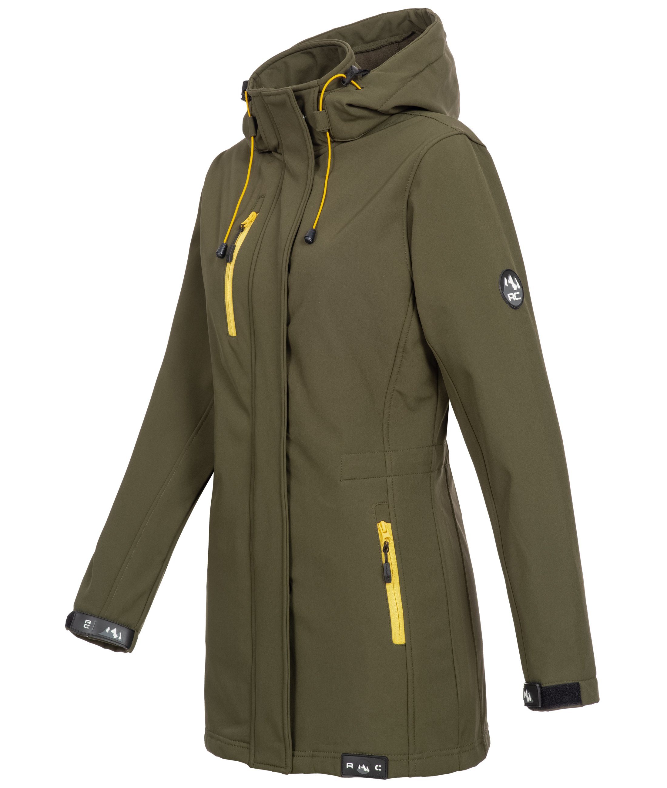 Rock Creek Softshelljacke Damen Softshellmantel Wanderjacke günstig online kaufen