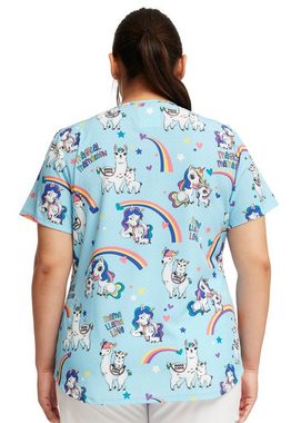 Cherokee Funktionsbluse Bunt bedruckter Kasack " Einhorn Mama" Kasack mit Motiv