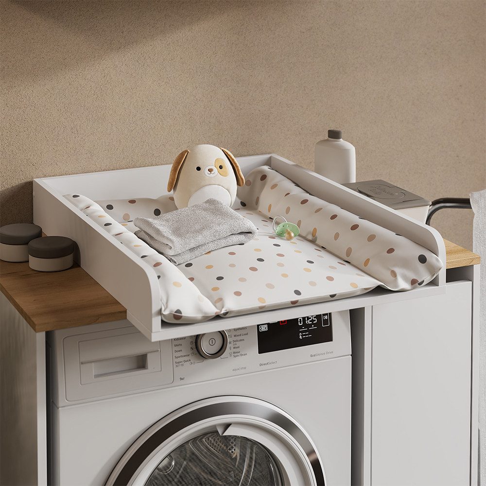 Vicco Wickelaufsatz Viktor, Weiß, 60 x 74.5 cm