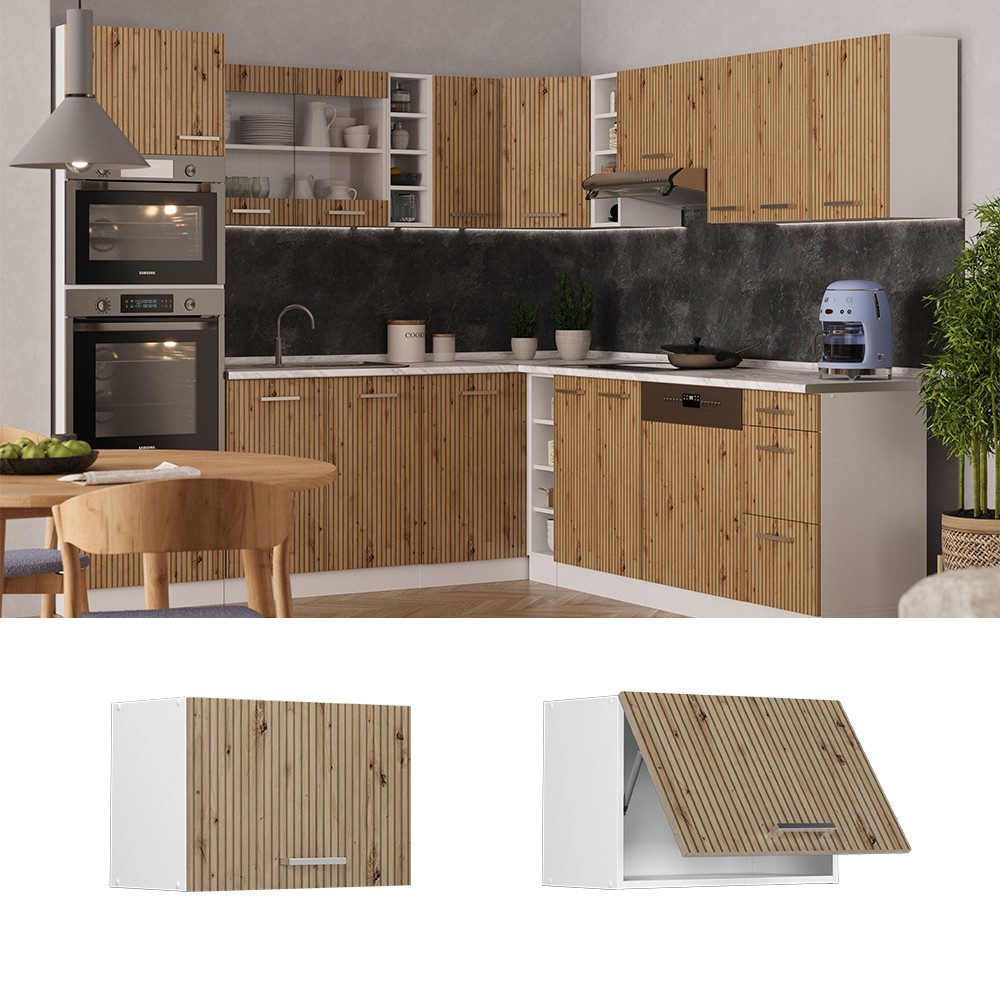 Vicco Hängeschrank R-Line, Artisan-Eiche/Weiß, 60 cm günstig online kaufen