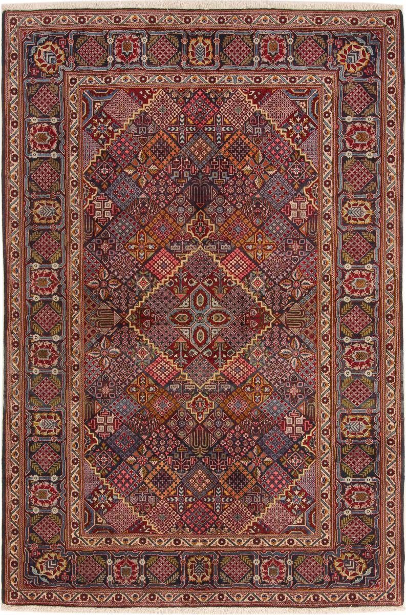 Orientteppich Keshan 137x206 Handgeknüpfter Orientteppich / Perserteppich, Nain Trading, rechteckig, Höhe: 12 mm