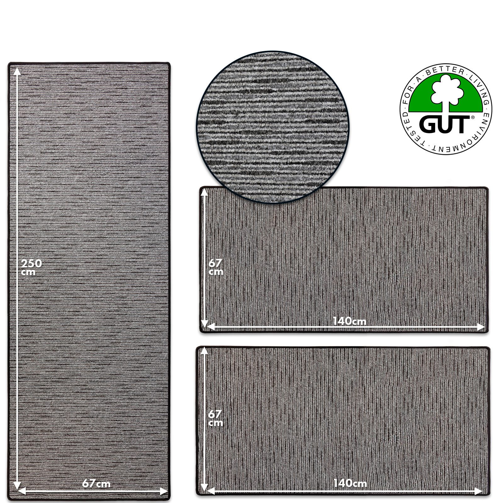 Karat Bettumrandung Geneva, 3-teiliges Set, (3-tlg), günstig online kaufen