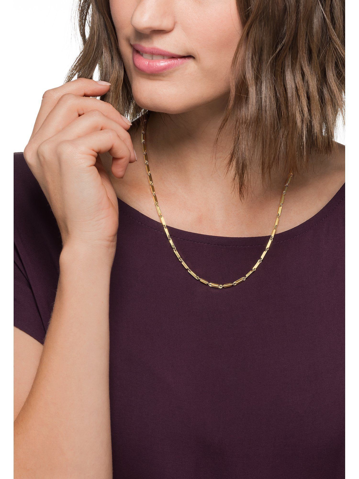 CHRIST Goldkette CHRIST Damen-Kette 585e...