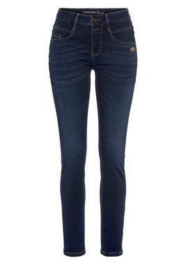 GANG Skinny-fit-Jeans 94MORA mit 3-Knopf-Verschluss und Passe vorne