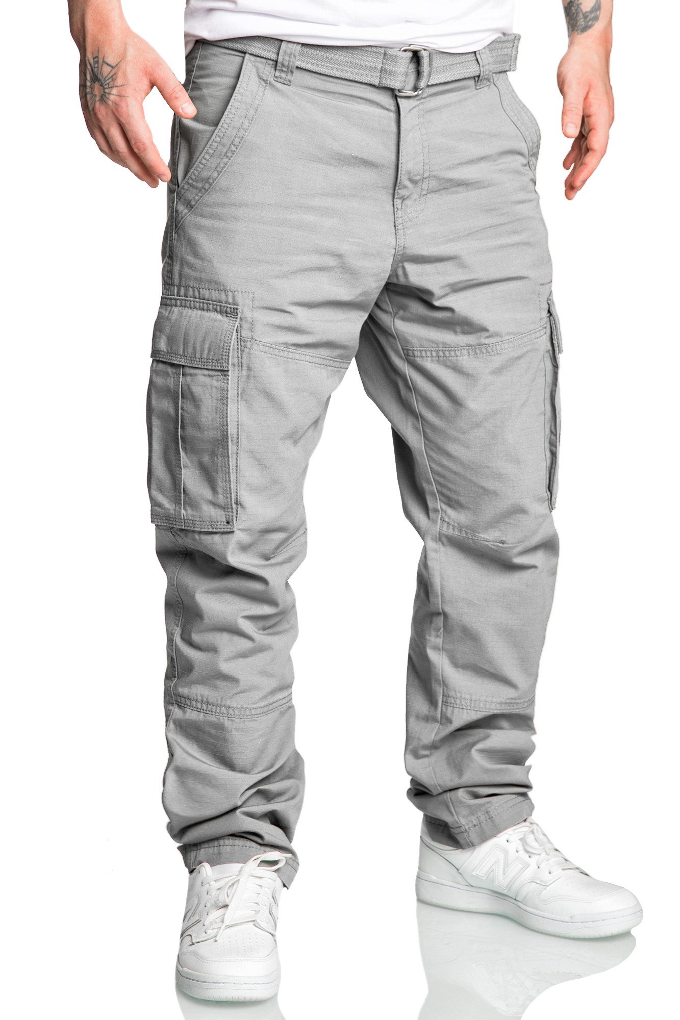Amaci&Sons Cargohose PASCAGOULA Cargopants Herren Loosefit günstig online kaufen