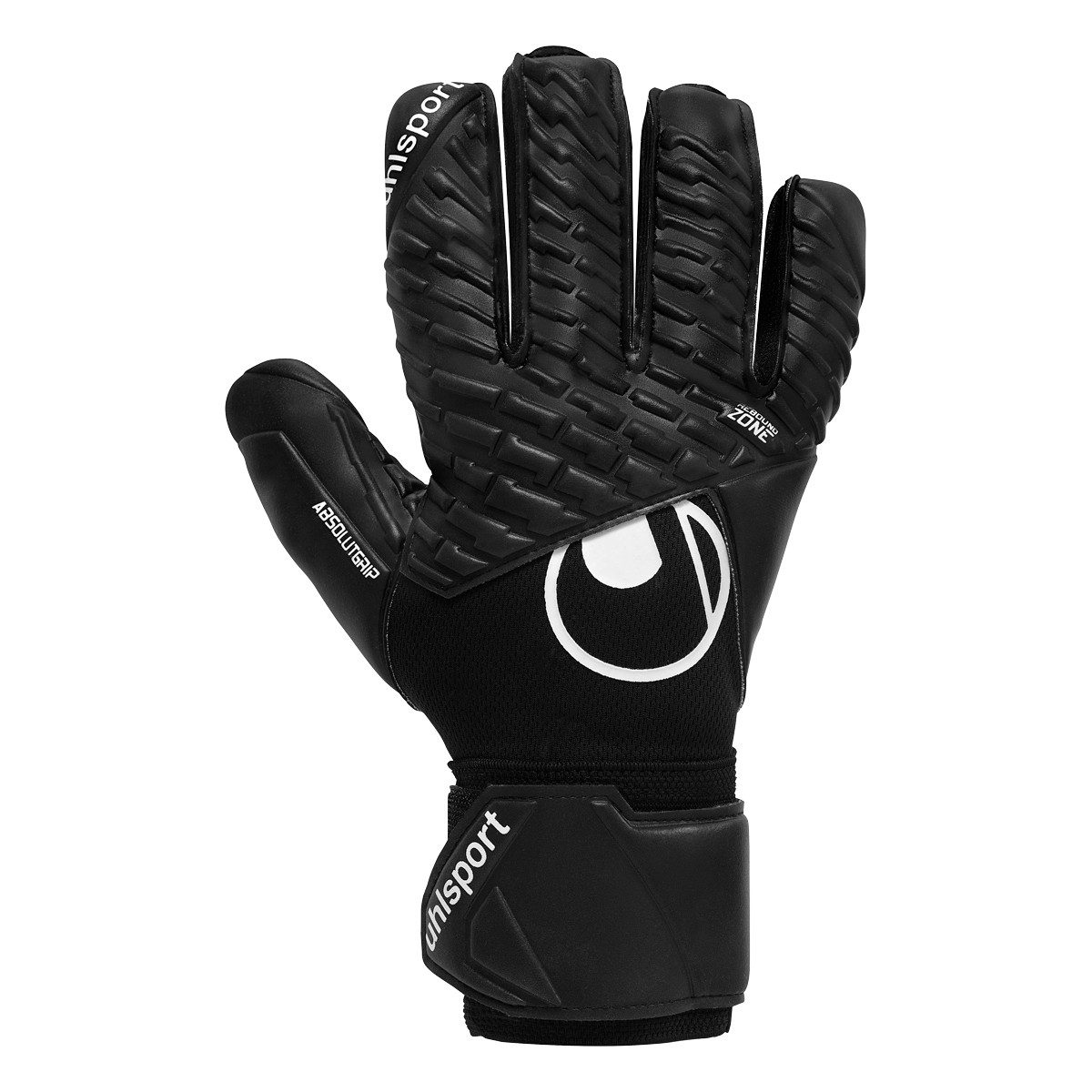 uhlsport Torwarthandschuhe Torwarthandschuhe FM Comfort Absolutgrip (Paar, 1-St., mit Verschluss)