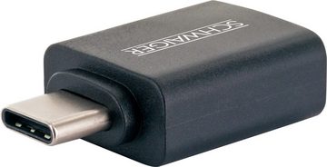 Schwaiger CAU310 533 USB-Adapter USB 3.1 C Stecker zu USB 3.0 A Buchse