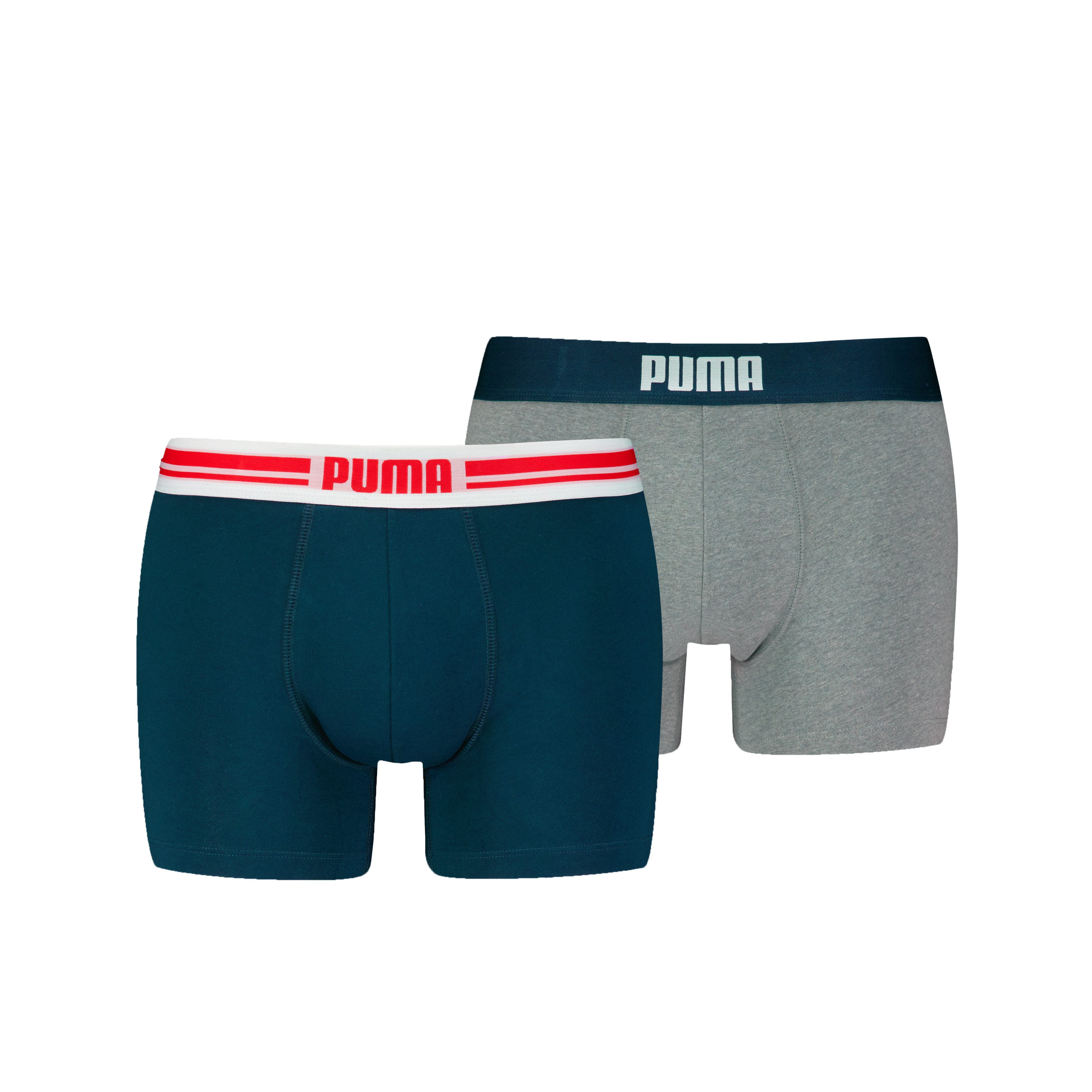 PUMA Boxershorts PUMA MEN EVERYDAY PLACED LOGO BOXERS 2P (2er Pack) mit ela günstig online kaufen