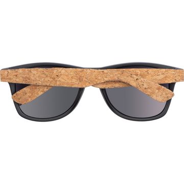 Livepac Office Sonnenbrille Sonnenbrille mit Bügeln aus Kork und UV 400 Schutz