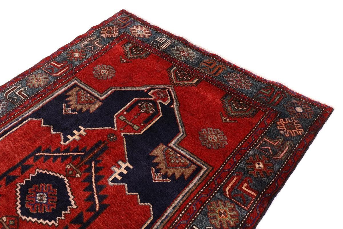 Orientteppich Hamadan 132x220 Handgeknüpfter Perserteppich, Nain mm 8 Höhe: Orientteppich rechteckig, / Trading
