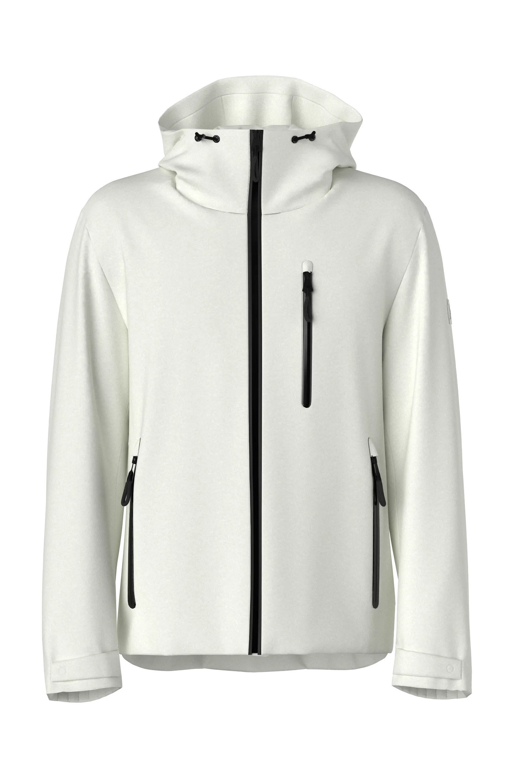 Strellson Windbreaker Jacke Flex Cross Hoody 2.0 weiss Herren