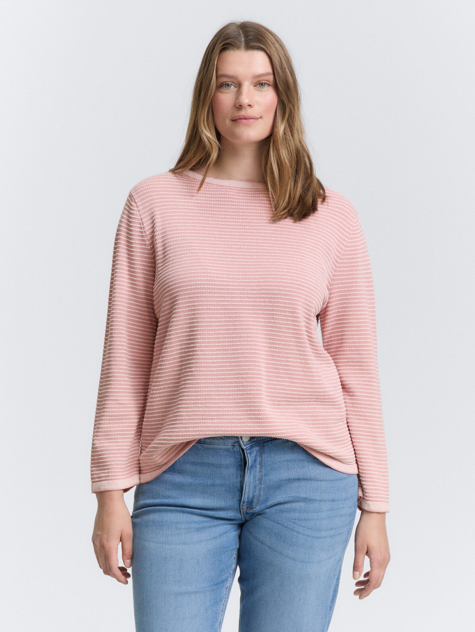TOM TAILOR PLUS Strickpullover Pullover & Strickjacken Plus Size - Strickpu günstig online kaufen