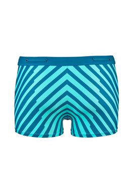 Beco Beermann Badehose BEaktive Swimwear Trunks (1-St) in raffiniertem Pfeildesign