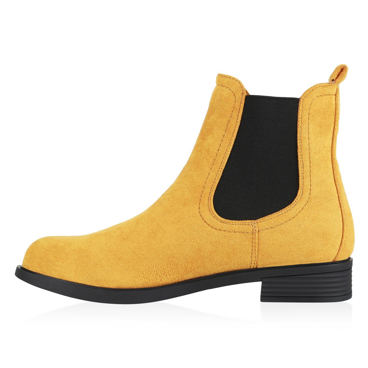 HILL Dark Schuhe Bequeme 835401 Yellow Chelseaboots VAN