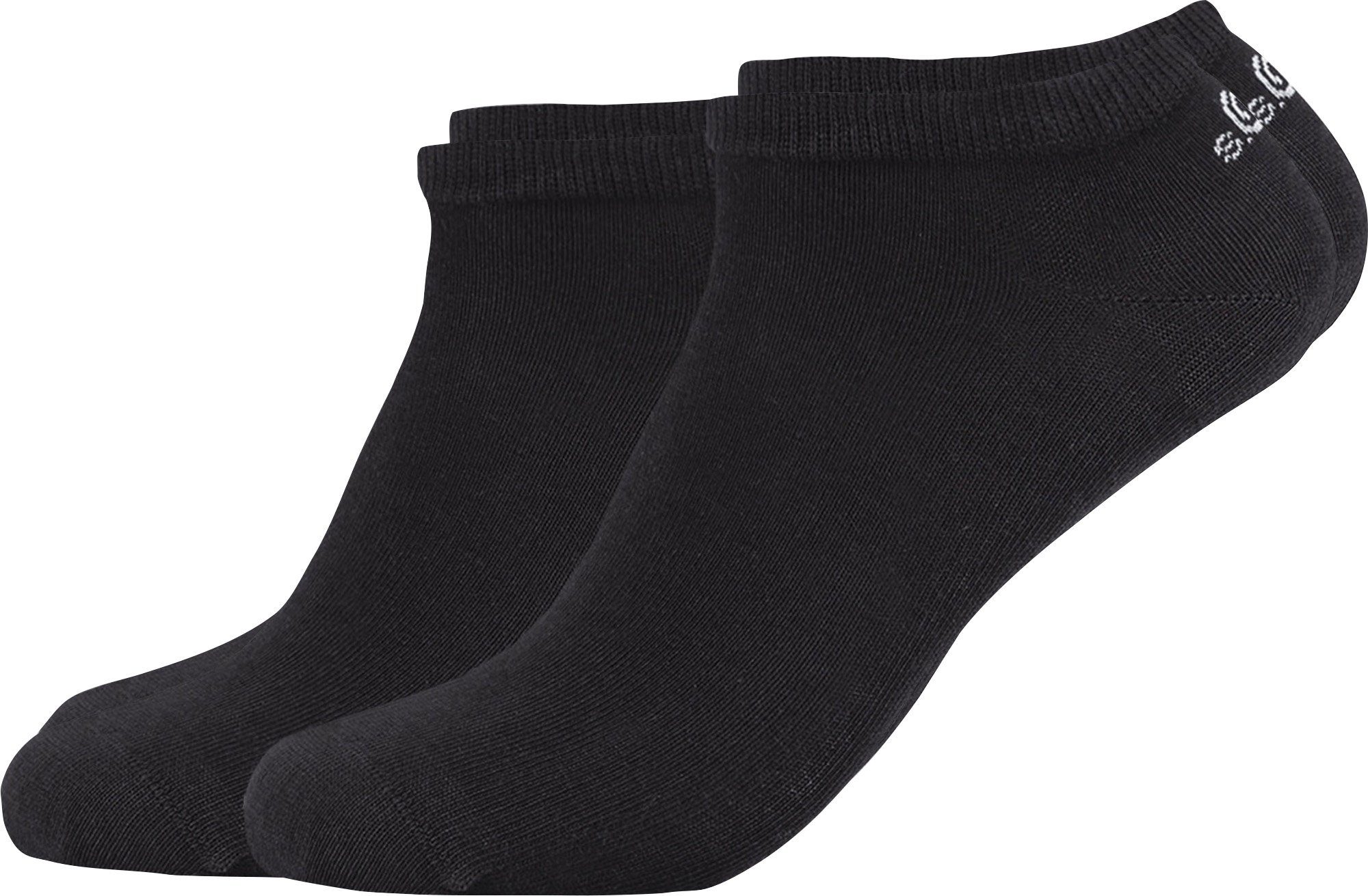 s.Oliver Sneakersocken Uni Unisex-Sneaker-Socken 2 schwarz Paar