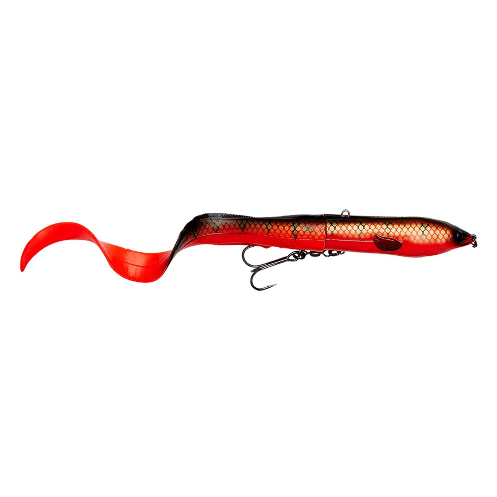 Eel Teile 3D Savage Black Hard Red Gear 17,0cm Kunstköder Savage 50g N Gear 2+1 Kunstköder,